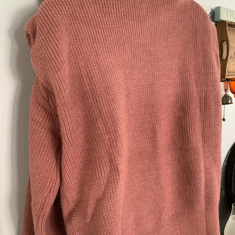 NWT KORI AMERICA SOFT BLUSH PINK SWEATER - Picture 6 of 8